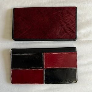 2 Wilson's Leather Checkbook Covers.